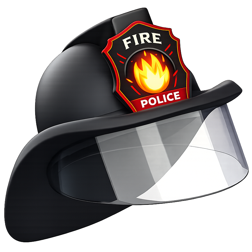 Fire Police Helmet